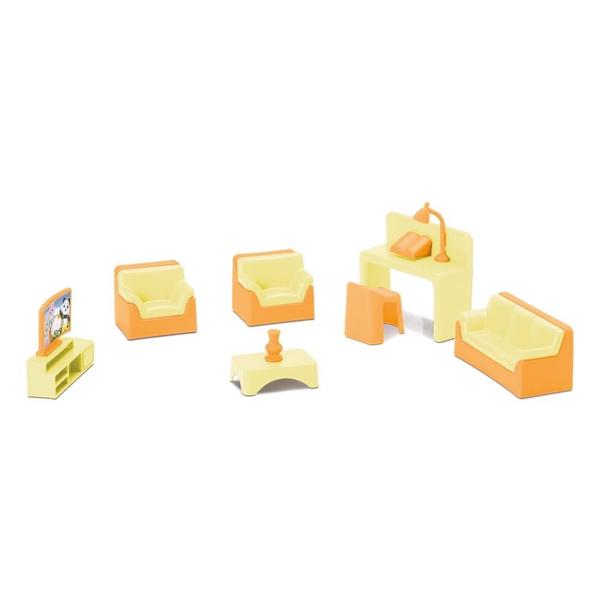 Happy Families Playset Sala e Figura Brinquedo Samba Toys Imagem de Happy Families Playset Sala e Figura Brinquedo Samba Toys
