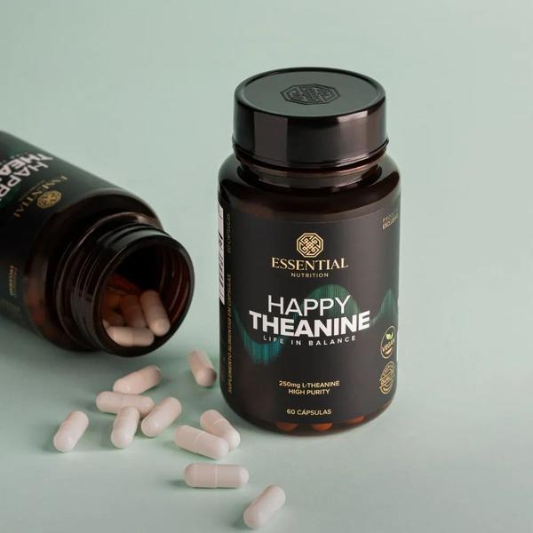 Imagem de Happy Theanine Essential Nutrition com 60 Capsulas