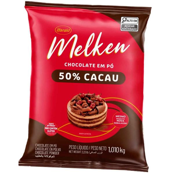 Imagem de Harald Melken Chocolate em Pó 50% 1,010kg