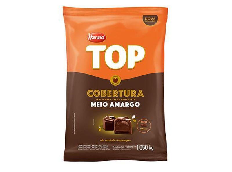 Harald top gotas - 1010kg - meio amargo Imagem de Harald top gotas - 1010kg - meio amargo