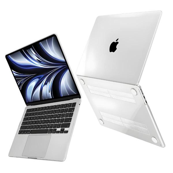 Imagem de Hard Capa Case Para Macbook Air 13.6 Modelos A2681 Chip M2 E A3113 Chip M3 - TRANSPARENTE CRISTAL