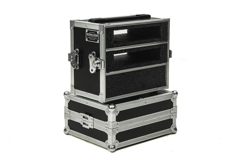 Imagem de Hard Case Rack 2U Mini Rack Microfones S/ Fio - Ext