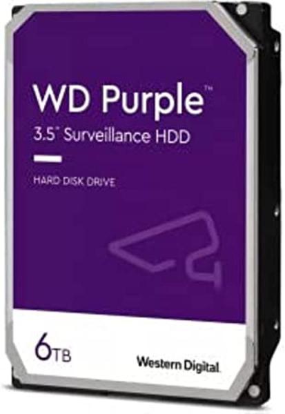 Imagem de Hard disk wd purple disco rígido para cftv 6tb wd63purz western digital