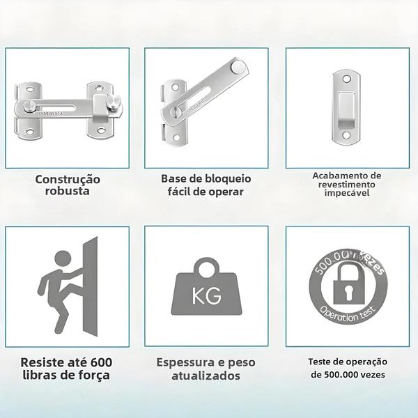 Imagem de Hardware para Porta de Celeiro Deslizante em Aço Inoxidável - Preto Fosco e Prata