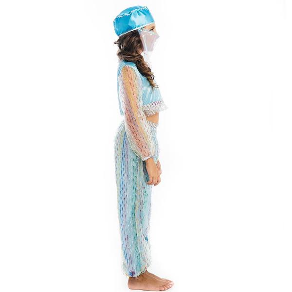 Imagem de Harém mágico Jasmine Princess tamanho S Girls Blue Costume