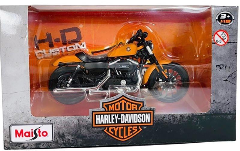 Imagem de Harley Davidson Iron 883 Sportster 2014 S39 Maisto 1/18