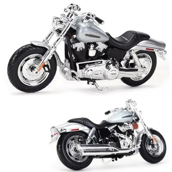 Imagem de Harley Miniatura Davidson 2009 Fxdfse: Escala 1/18 Moto