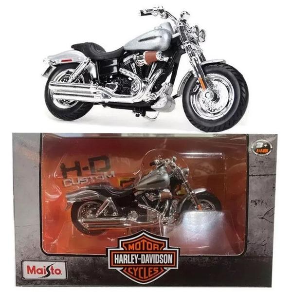 Imagem de Harley miniatura davidson 2009 fxdfse: escala maisto