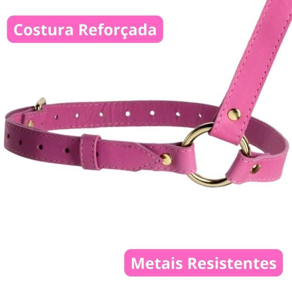 Imagem de Harness Rosa Garter Cintura Feminino Lingerie Lolita Couro Estilo Harajuku Anime Cosplay