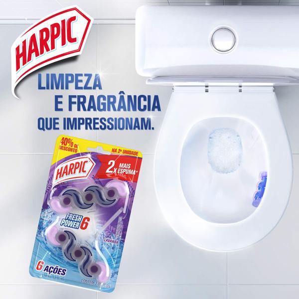 Imagem de Harpic Fresh Power 36 Lavanda com 2x Mais Espuma Atacado