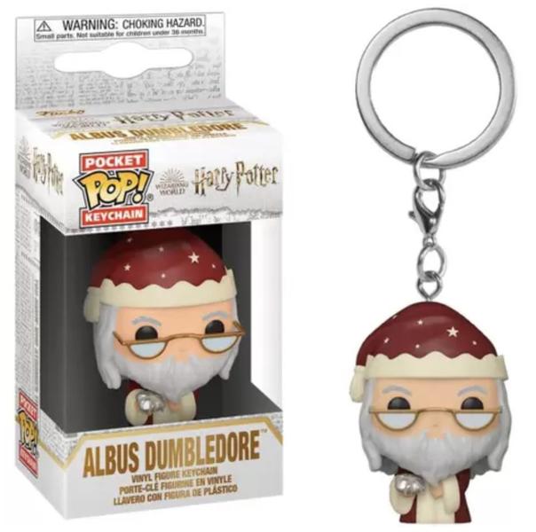 Imagem de Harry Potter Albus Dumbledore Chaveiro Pop Funko