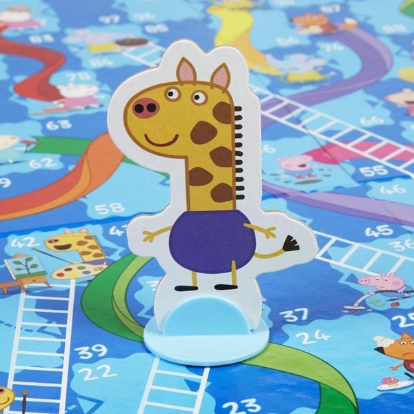 Imagem de Hasbro Gaming Chutes e Ladders: Peppa Pig Edition Board Game para Crianças 3 e Up, para 2-4 Jogadores