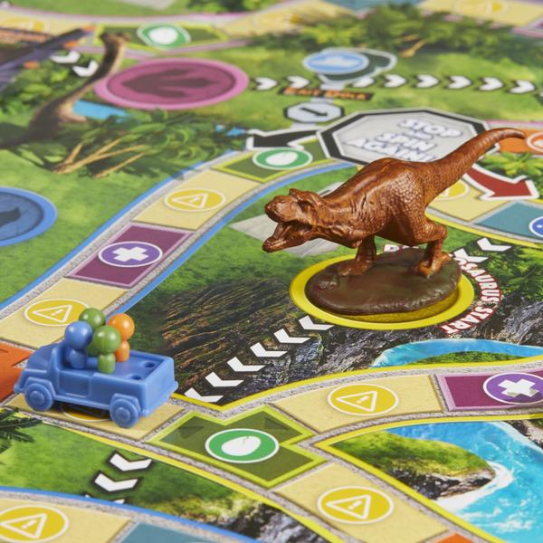 Imagem de Hasbro Gaming The Game of Life Jurassic Park Edition Game, Family Board Game for Kids Ages 8 and Up, Inspirado no Filme de Sucesso Original