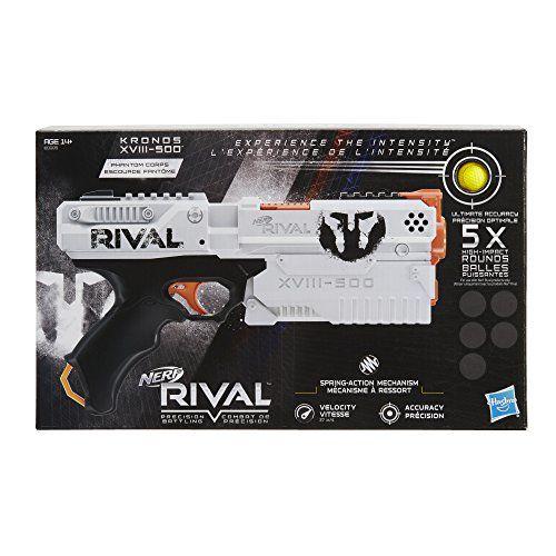 Imagem de Hasbro Nerf Rival Kronos XVIII 500 Spring-Action Blaster  Branco