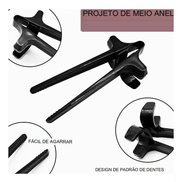 Imagem de Hashi Infantil Com Suporte Para Dedos Reutilizável Adaptador Criança Ecológico Game