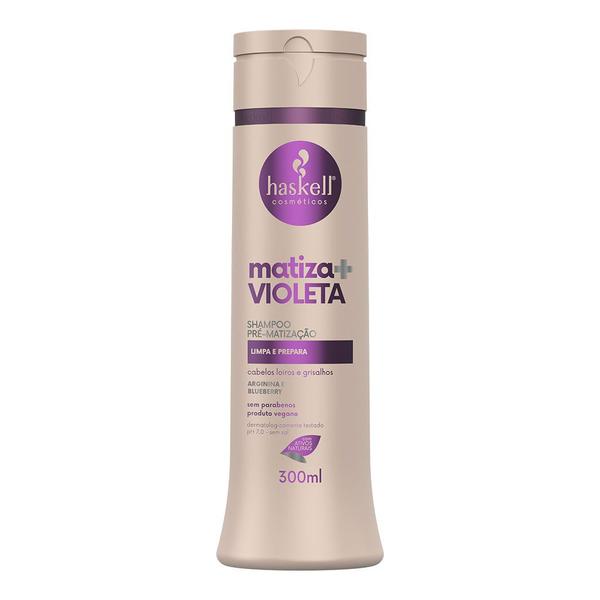 Imagem de Haskell Shampoo Roxo Pré Matização Matiza+Violeta