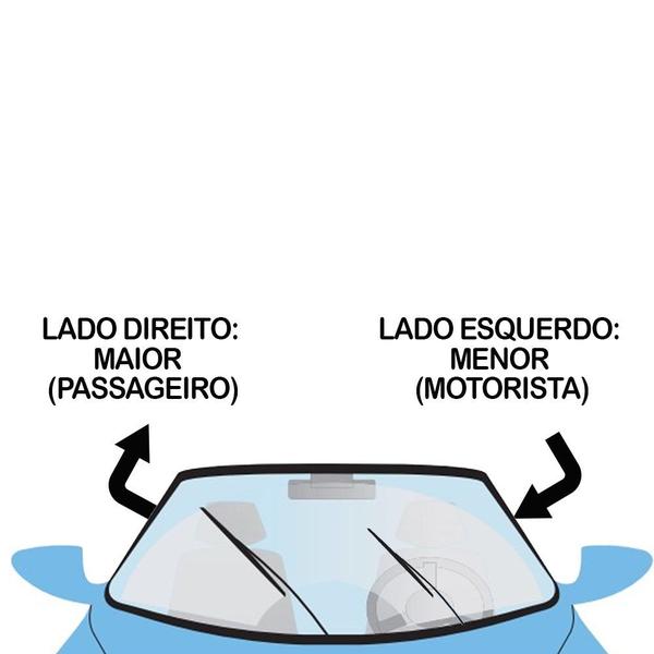 Imagem de Haste Braço Limpador de Para-Brisa: VW: Santana 84/97, Quantum 85/97, Ford: Verssailes 91/96, Royale 92/96 - Esquerdo - 