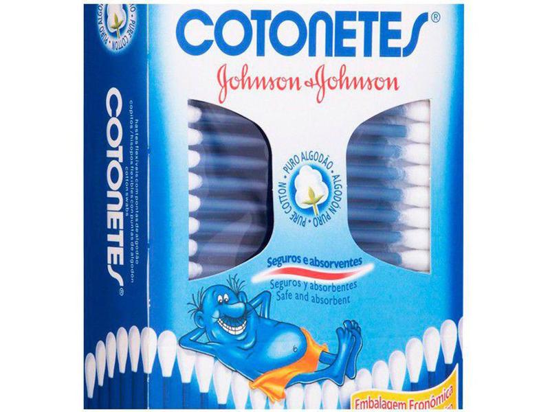 Imagem de Hastes Flexíveis Cotonetes Johnsons - 150 Unidades