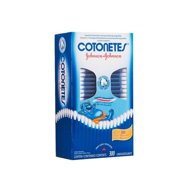 Hastes Flexíveis Johnson com 300un - Johnson & Johnson Imagem de Hastes Flexíveis Johnson com 300un