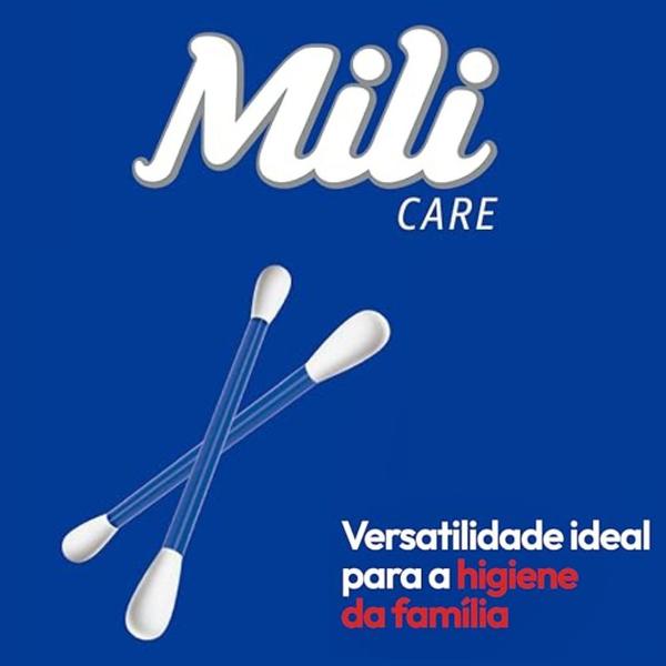 Imagem de Hastes Flexíveis Mili Care Com 75 Unidades - Mili