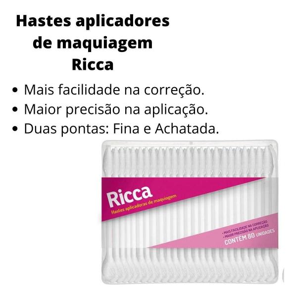 Imagem de Hastes Ricca Aplicadores de Maquiagem Cód.571