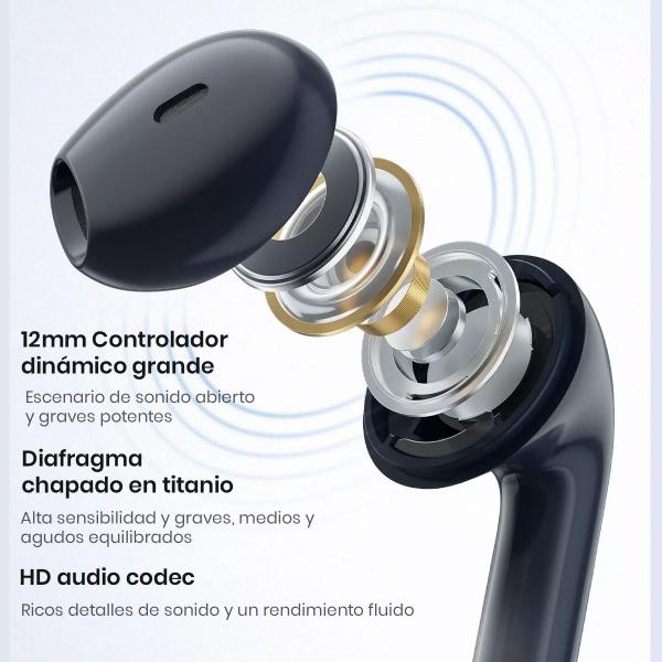 Imagem de Haylou X1 2023 Tws: fones de ouvido HIFI BT5.3