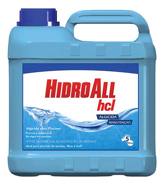 Imagem de Hcl algicida manutencao galão 5l hidroall