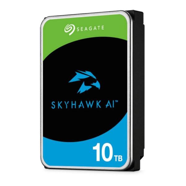 Imagem de HD 10TB SATA - 256MB Cache - Seagate SkyHawk AI Surveillance - ST1000VE001 - Ideal para Vigilância