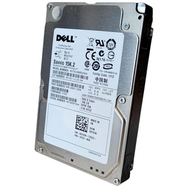 Hd 146gb Sas 6g 15k 2.5 Dell 0x162k Poweredge Seagate St9146852ss