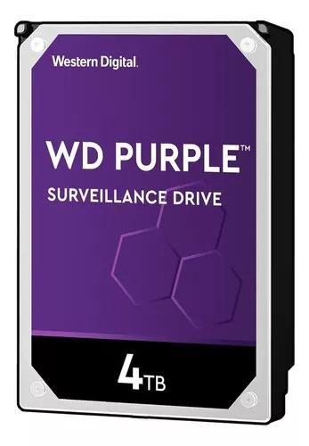 Imagem de HD 4TB Para CFTV Western Digital Purple  WD43PURZ