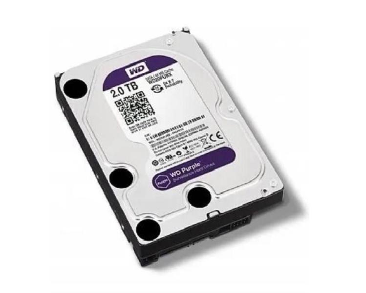 Imagem de Hd Disco Rígido Interno Western Digital Purple Wd20Purx 2Tb