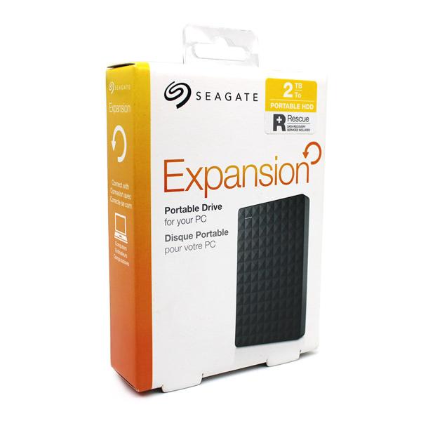 Imagem de HD Externo 2TB Seagate Expansion, USB 3.0, Preto - STEA2000400