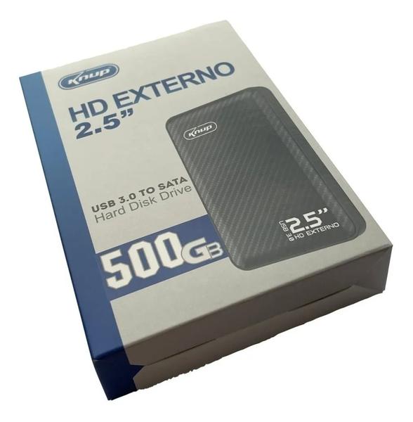 Imagem de Hd Externo 500gb Portátil Usb 3.0 Para Ps4 Ps5 Xbox Pc Note