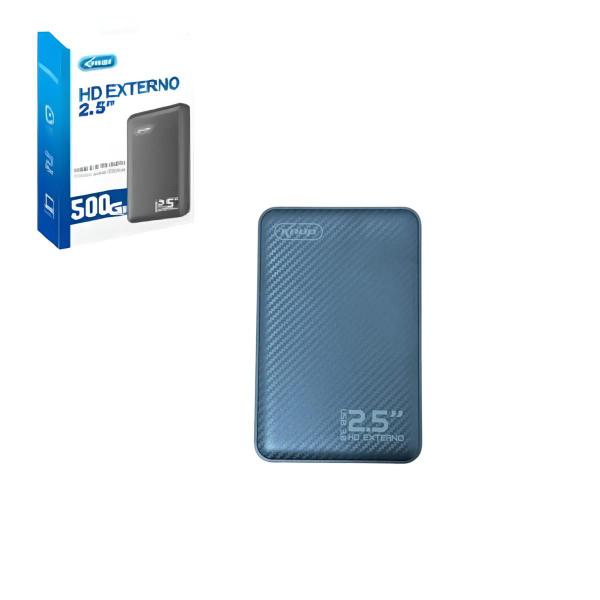 Imagem de Hd Externo Portátil SLIM 500GB Usb 3.0 Para Notebook PC Tv