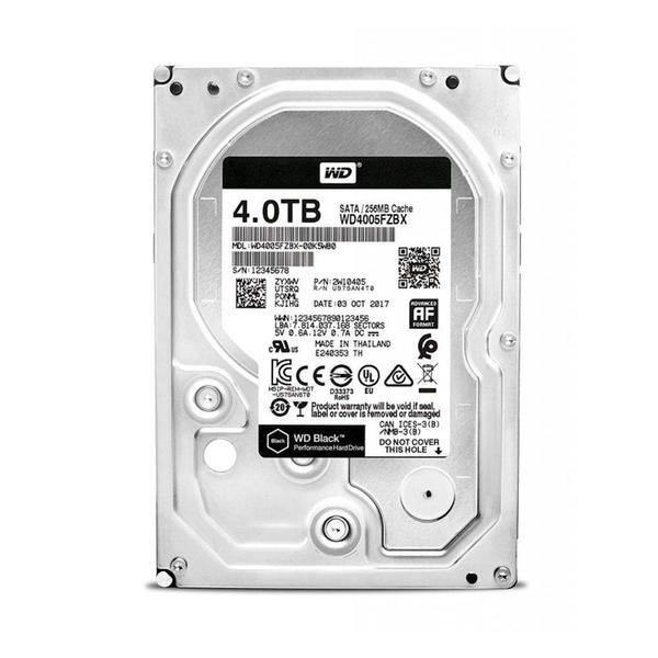 Imagem de HD Gamer WD Black Performance, 4TB, 3.5', SATA - WD4005FZBX