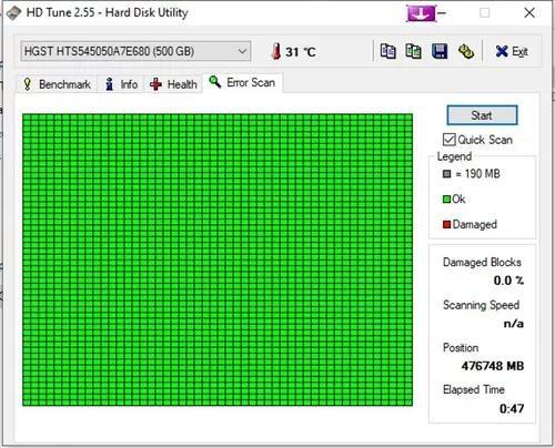 Imagem de Hd Hgts 500gb 5400 Rpm 5v OCT-17 Disco Interno