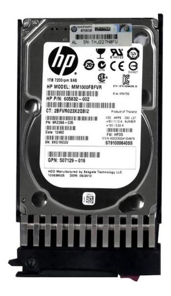 Imagem de Hd Hp Sas 1Tb 2.5 605832-002 Mm1000Fbfvr