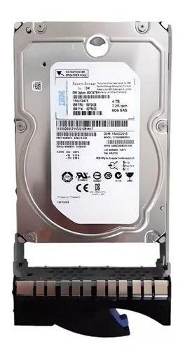 Imagem de Hd Ibm 4tb 7.2k Rpm 6gb Sas St4000nm0023 Com Gaveta