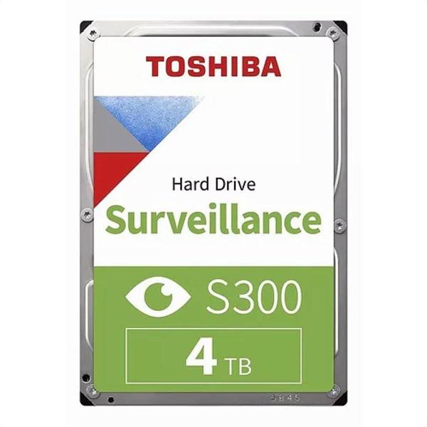 Imagem de HD Interno 4TB Surveillance S300 SATA 5400 HDWT840UZSVAI Toshiba