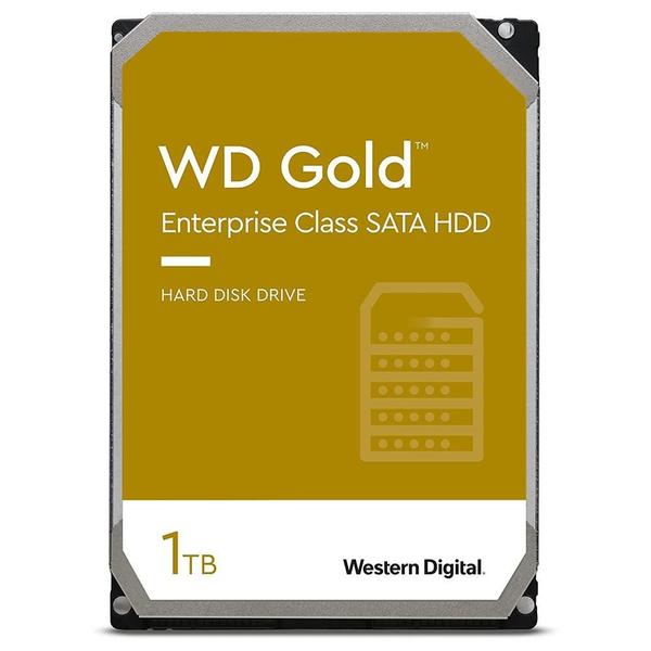 Imagem de HD Interno WD Gold Enterprise Class, 1TB, 7200 RPM, 3.5, SATA - WD1005FBYZ