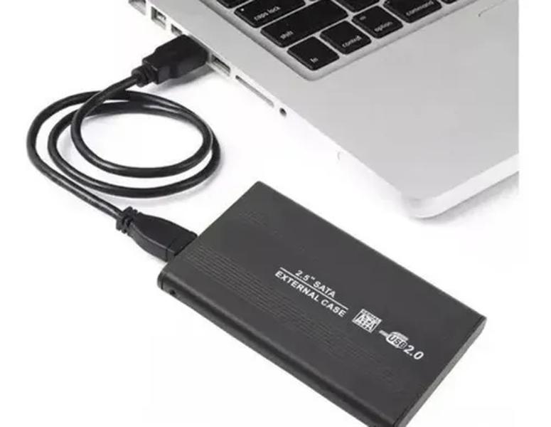 Imagem de Hd Portátil Externo Usb 2.5 500Gb - Nota Fiscal E Garantia