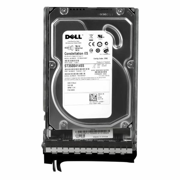 Imagem de Hd Sas Dell 500gb 7.2k 3.5 0u717k u717k st3500414ss 6gbps