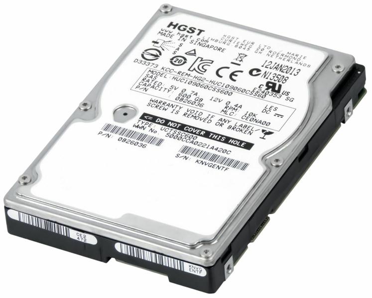 Imagem de Hd Sas Hgst 600gb 10k 2.5 Huc109060css600 0b26036