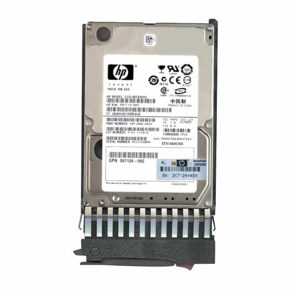 Imagem de Hd Sas Hp 146gb 10k 2.5 eg0146fawhu st9146803ss