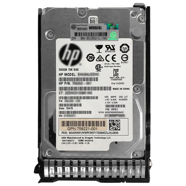 Imagem de Hd sas hp 744995-001 eh0300jdyth 748385-001 eh0300jedhc 759202-001 759208-b21 300gb 15k 12g 2.5