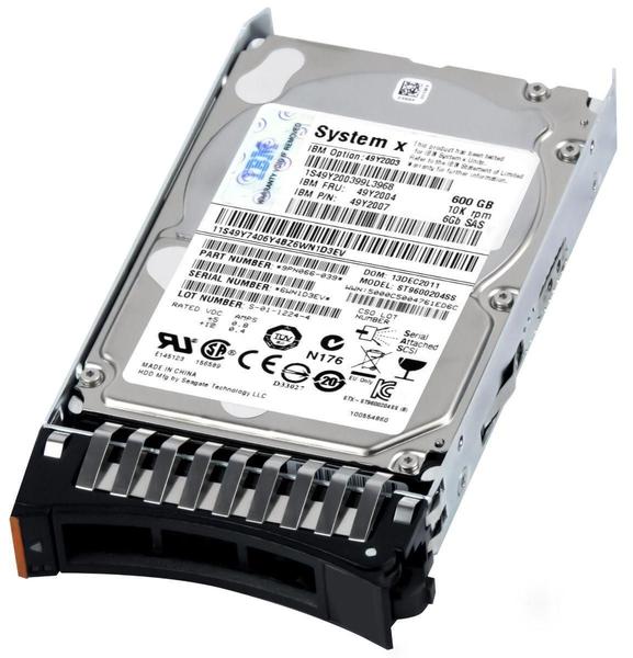 Imagem de Hd Sas Ibm 600GB 10k 2.5 45W7732 - Garantia 1 Ano