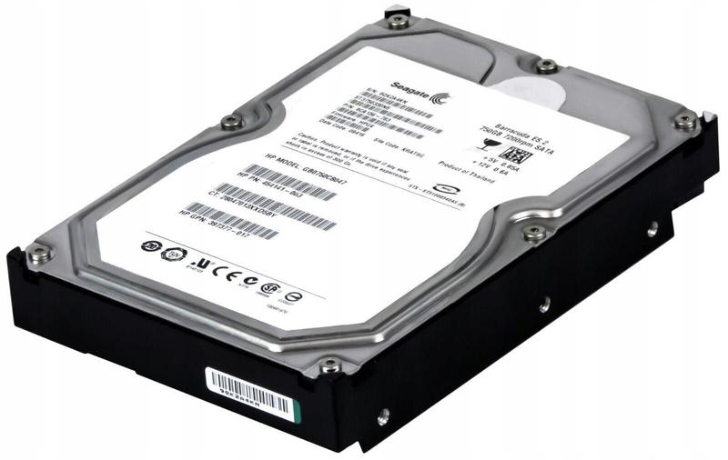 Imagem de Hd Sata Hp 750GB 7.2k GB0750C8047