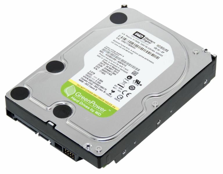 Imagem de Hd Sata Interno Western Digital 3tb 3.5pol Wd30 Series