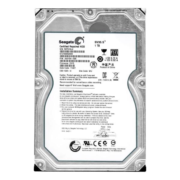 Imagem de Hd Sata Seagate 1tb 7.2k 3.5 st31000526sv SV35.5