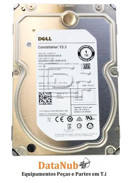 Imagem de Hd Sata StorageServer Dell 1Tb 0T4XNN + NF